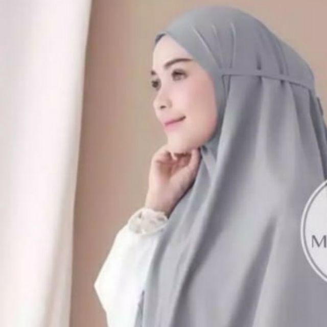 Kerudung Bergo Bahan Diamond Hijab Bergo Diamond