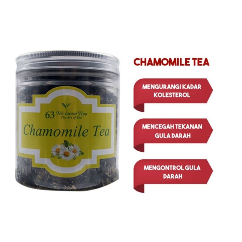 

Teh 63 Enam Tiga Chamomile Oolong 200gr