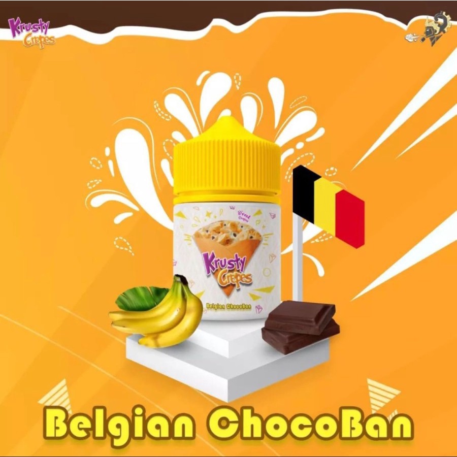 LIQUID KRUSTY CREPES V4 - KRUSTY CREPES BELGIAN CHOCOBAN - 60ML