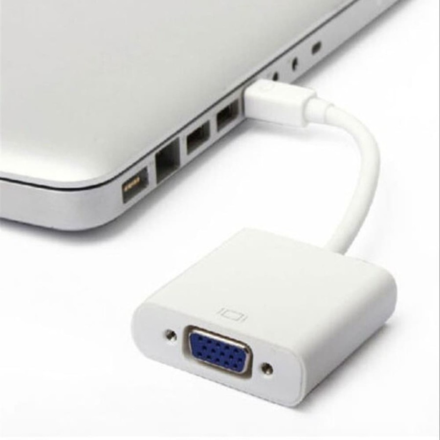 Kabel  Monitor  Proyektor VGA untuk Laptop Macbook Displayport Thunderbolt Mini DP to VGA Female DP