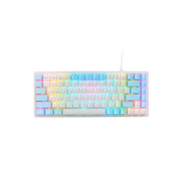 Keyboard gaming Rexus mechanical wired usb 2.0 mini multimedia tkl 84 keys rgb free switch keycaps m84 m-84 classic