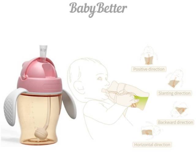 Sippy Cup Baby Better with strap