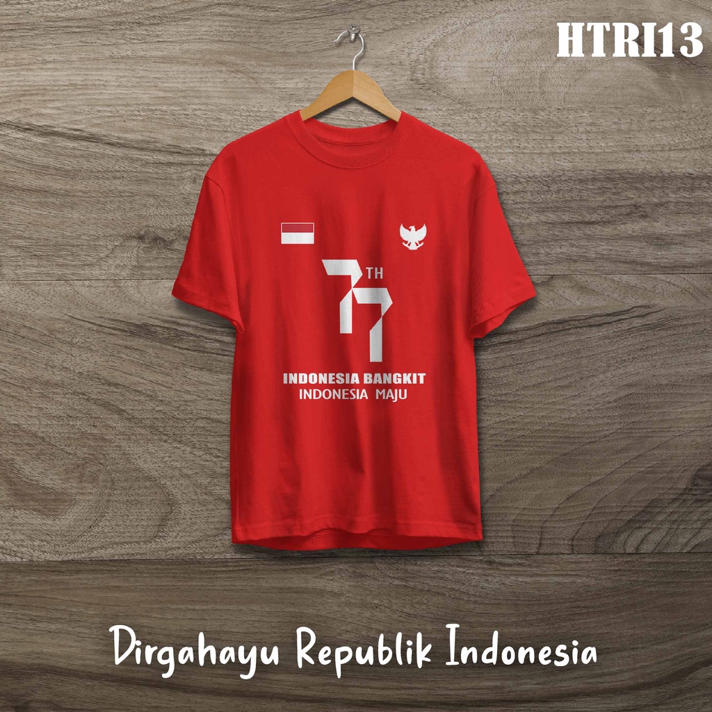 [KAOS] kaos dewasa/anak Hut RI 17 kemerdekaan HTRI13 cotton combed full color best