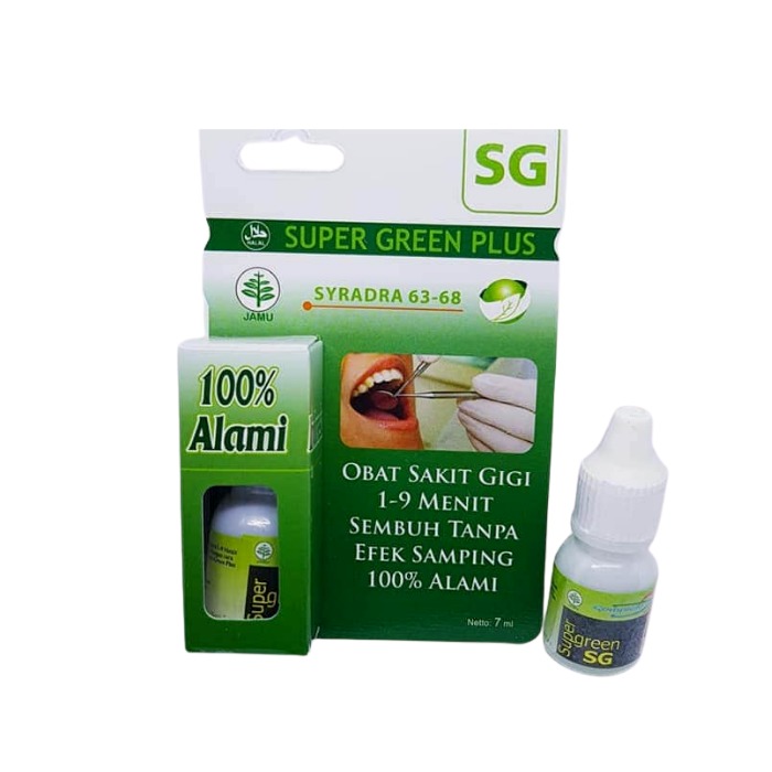 Super Green SG obat sakit gigi