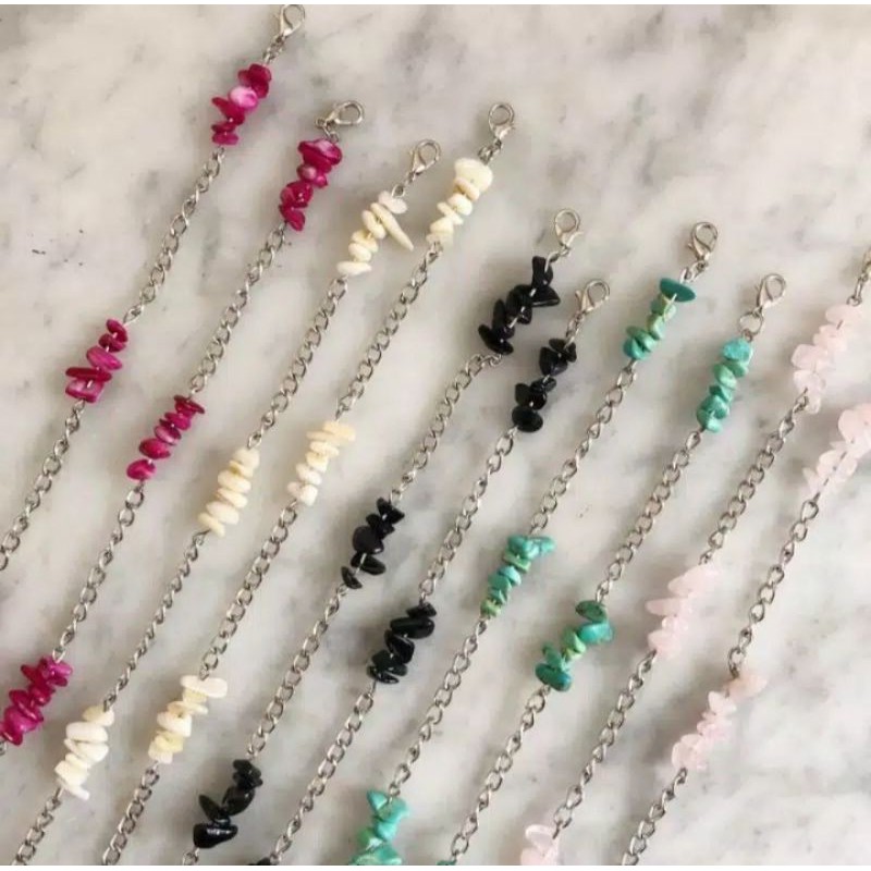 Kalung masker-gantungan masker batu cacah-gantungan masker murah-strap mask-gantungan masker lucu