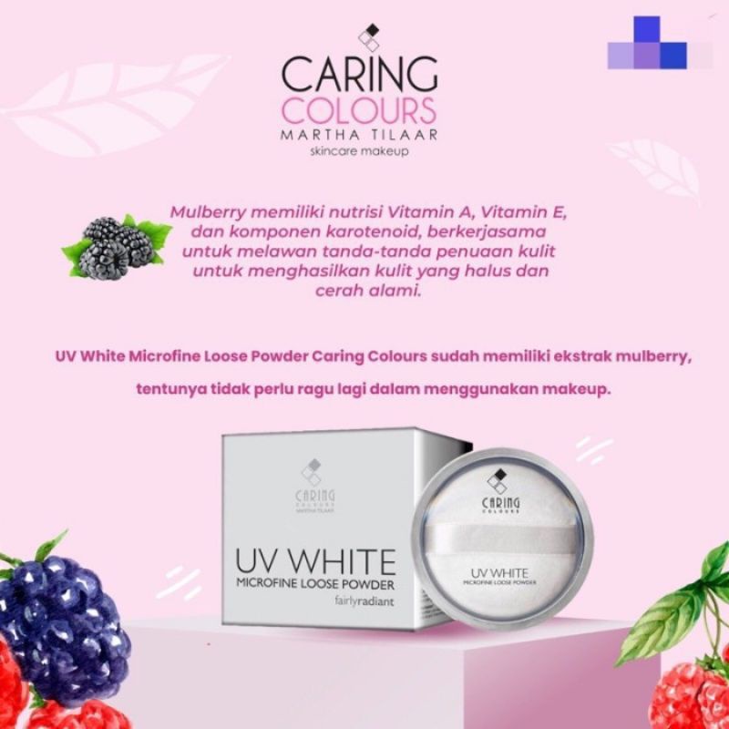 CaringLoosePowderUvwhite