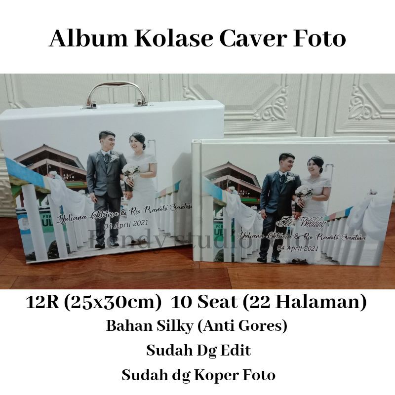 Jual Album Kolase + Koper Album Murah uk 12R(25x30cm) | Shopee Indonesia