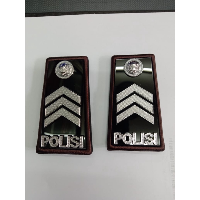 Pangkat PDH Polisi Brigadir Mika Lis Coklat - Pangkat PDH Polisi Brigadir Mika