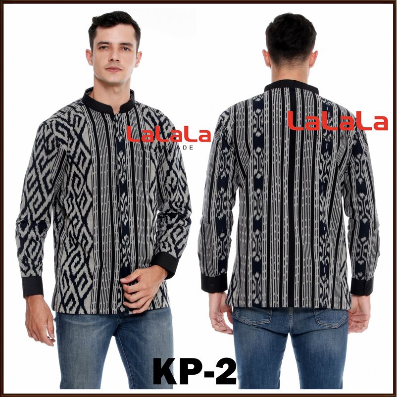 Kemeja Tenun Pria Premium Best Quality