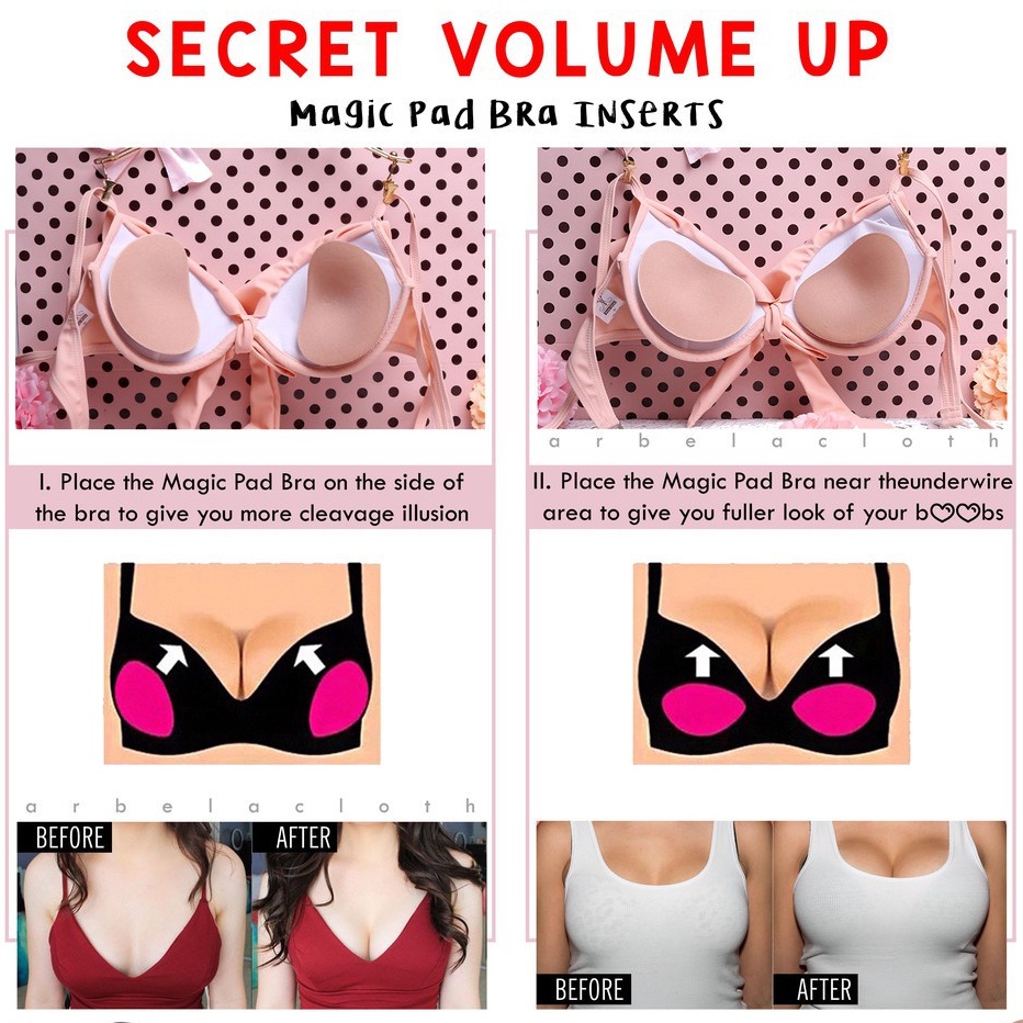 Bra Pad / Busa Push Up Bra Pad Padding Premium Wanita Dalika