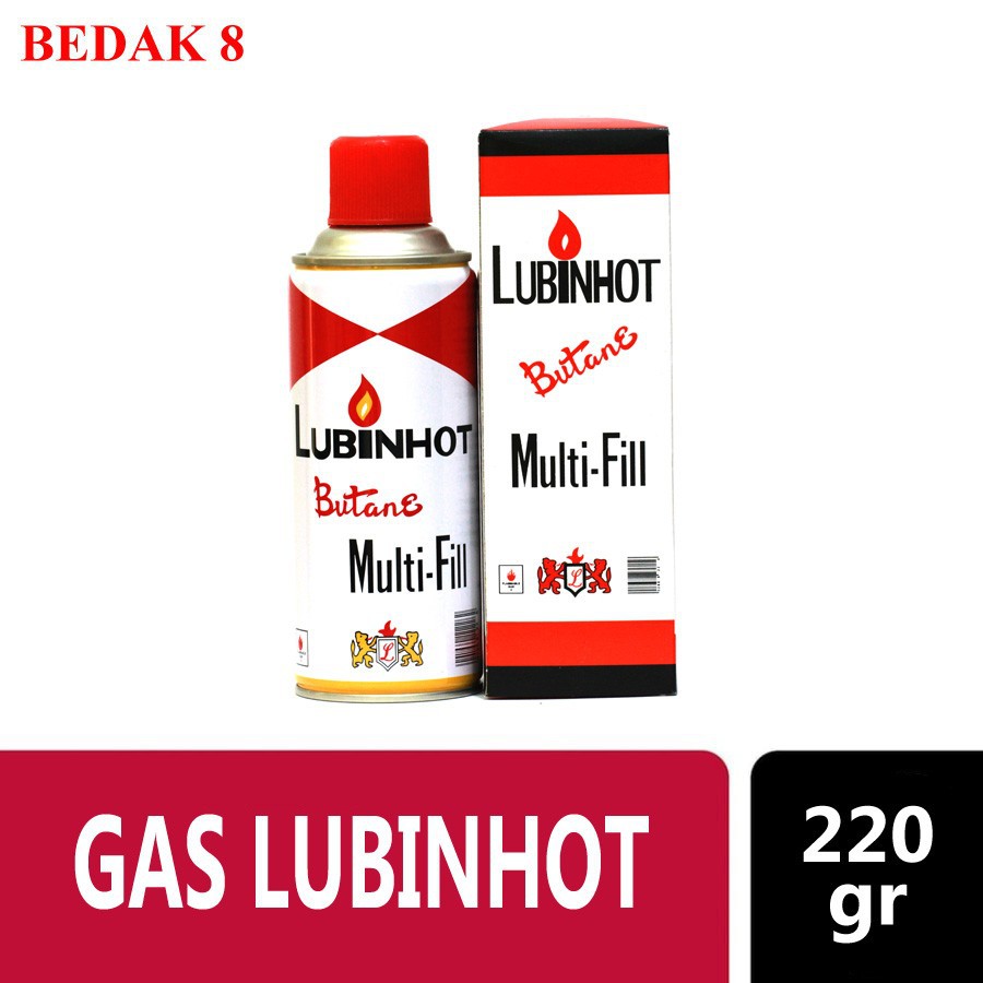 Gas Lubinhot/ Isi Korek Gas Lubinhot 220 gr