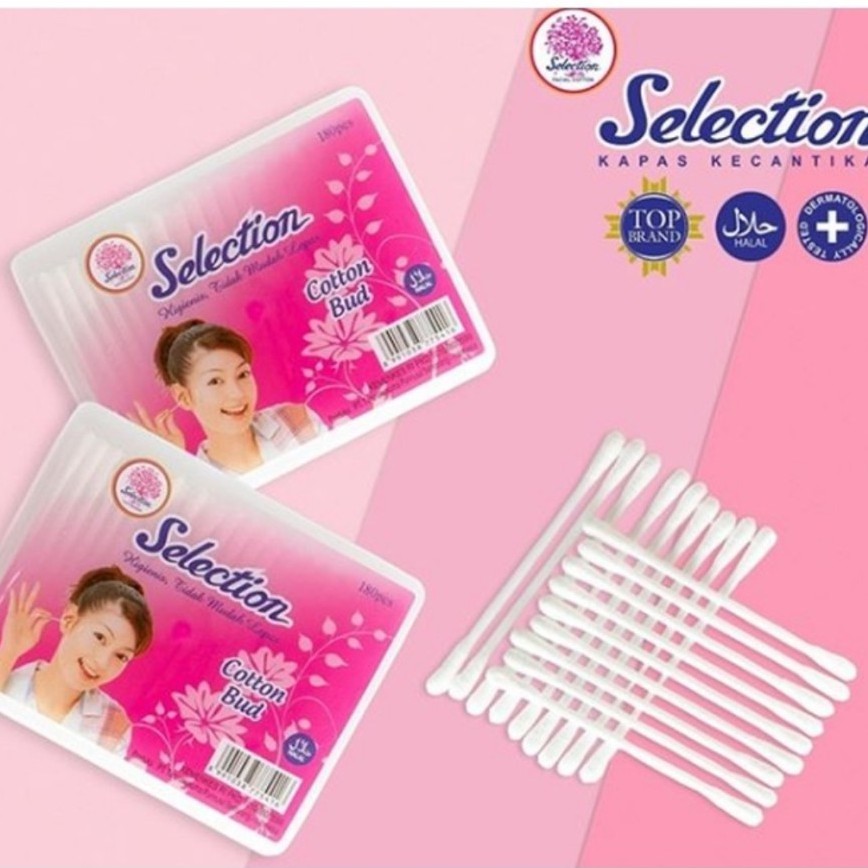 Cotton Bud Selection Kapas Korek Kuping Original