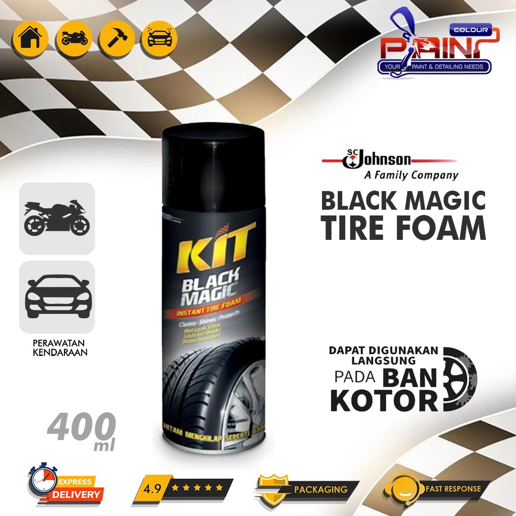 KIT Black Magic Tire Foam 400mL