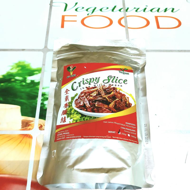 

CRISPY SLICE, IKAN BILIS VEGAN, 250g, XU XING