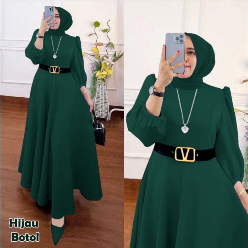 DRESS MUSLIM, baju wanita, baju gamis, dress, gamis, Baju gamis, fashion wanita, shapira Maxy