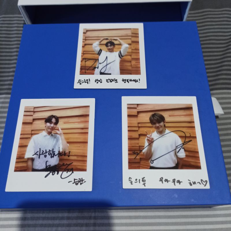 PC Seventeen Hospital Playlist Season 2 Polaroid Signed Photocards
