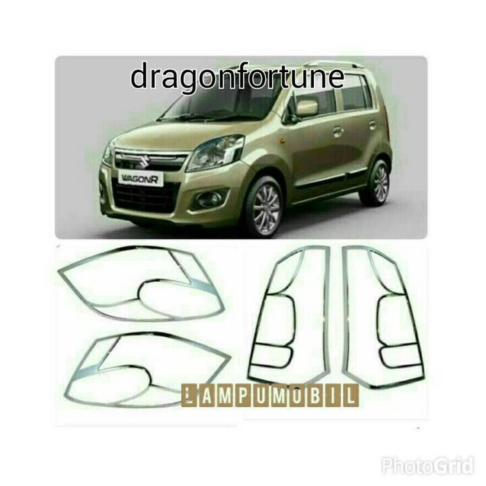 Garnish /list lampu depan+belakang  wagon R