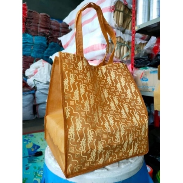 TERLARIS TAS BERKAT BATIK MEWAH TEBAL UKURAN 22x22 CM TEBAL 60 GSM/ TAS HAJATAN TEBAL DAN BESAR TAS HAJATAN MEWAH