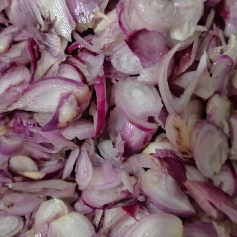 

bawang merah iris