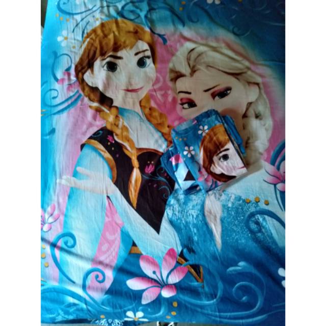 SET BEDCOVER FROZEN ,SPREI ANAK, SPREI FROZEN