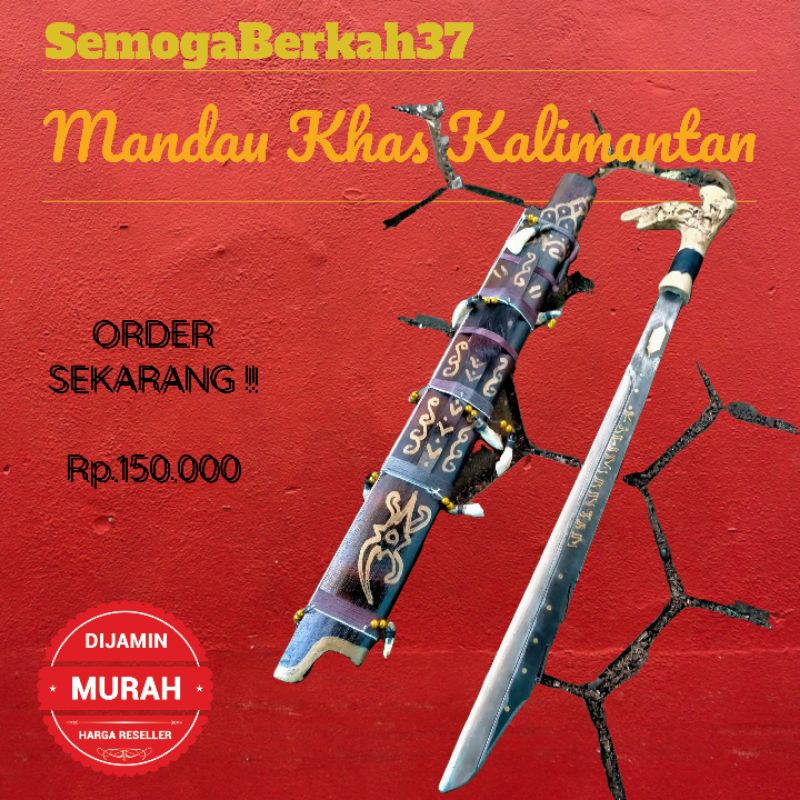 Mandau Kalimantan Souvenir - Hiasan