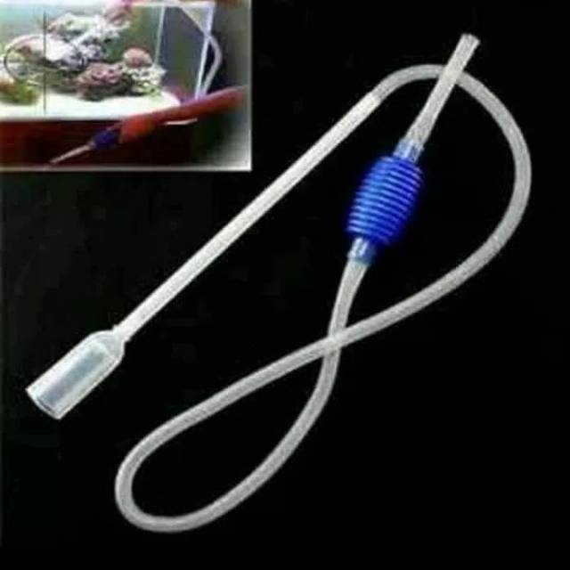 Siphon cleaner pump alat penyedot penguras air aquarium