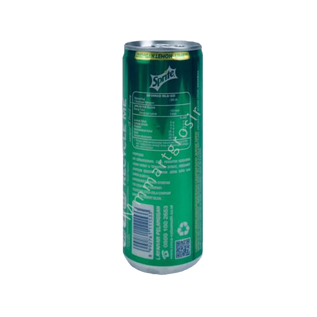 Sprite / dengan Lemon Lime / Minuman / 250ml