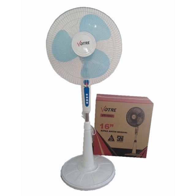 (PENGIRIMAN KHUSUS OJEK ONLINE) Kipas Berdiri Votre 16 inch VT 1602