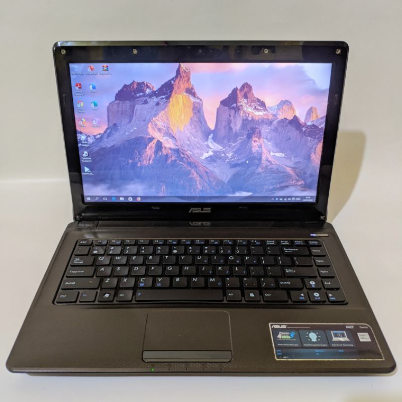 laptop elegan asus k42f - core i5 - ram 4gb - hardisk 500gb - windows 10 ori