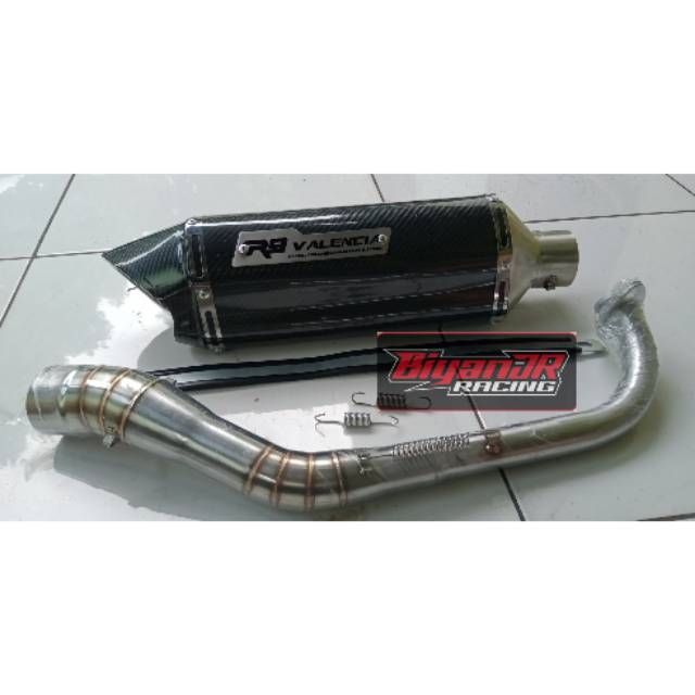 Knalpot Nmax/knalpot PCX/Knalpot Vario /Knalpot Aerox R9 Valencia