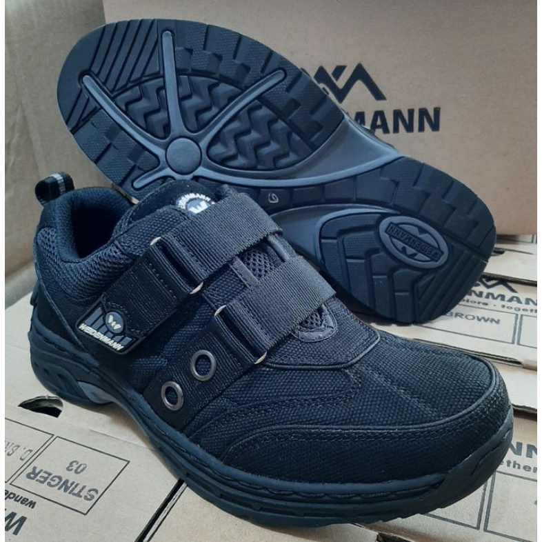 sepatu pria-sepatu sekolah-sepatu perekat-sepatu kanvas-sepatu weidenmann-comander 08.