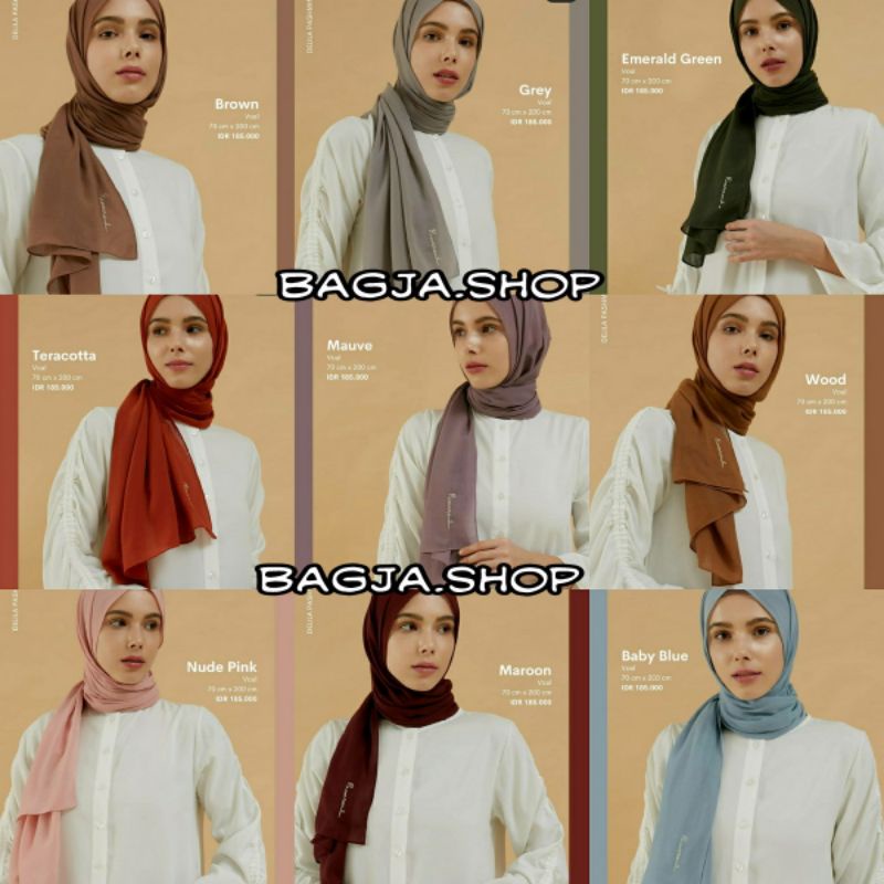 SALE GEDE New Delila Pashmina Ria Miranda
