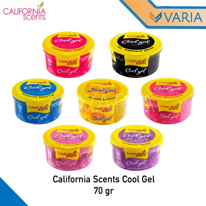 California Scents Cool Gel 70 gr Cans Parfum Pengharum Pewangi Mobil