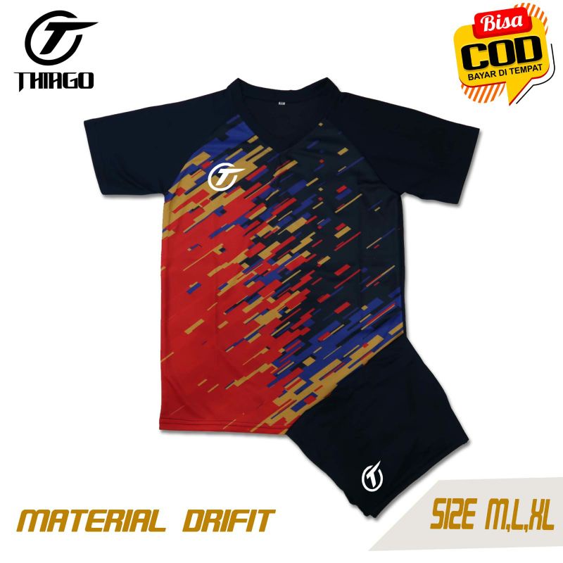 SPORTONE/KAOS BOLA VOLI/KAOS BULUTANGKIS/KAOS BADMINTON/JERSEY OLAHRAGA DRIFIT