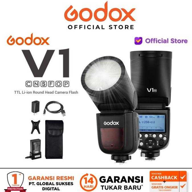 Godox V1 Flash for FUJIFILM / Godox V1 / Godox V1 FUJIFILM Star Seller termurah