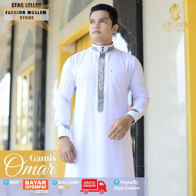 Gamis Atqiya Omar | Gamis Saudi Import | Gamis Keren , Elegan Dan Kekinian