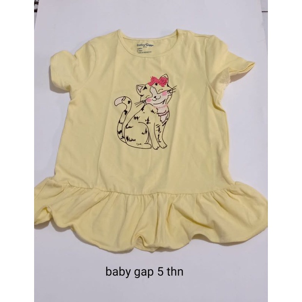 Baju kaos anak perempuan BabyGap Murah baju kembar