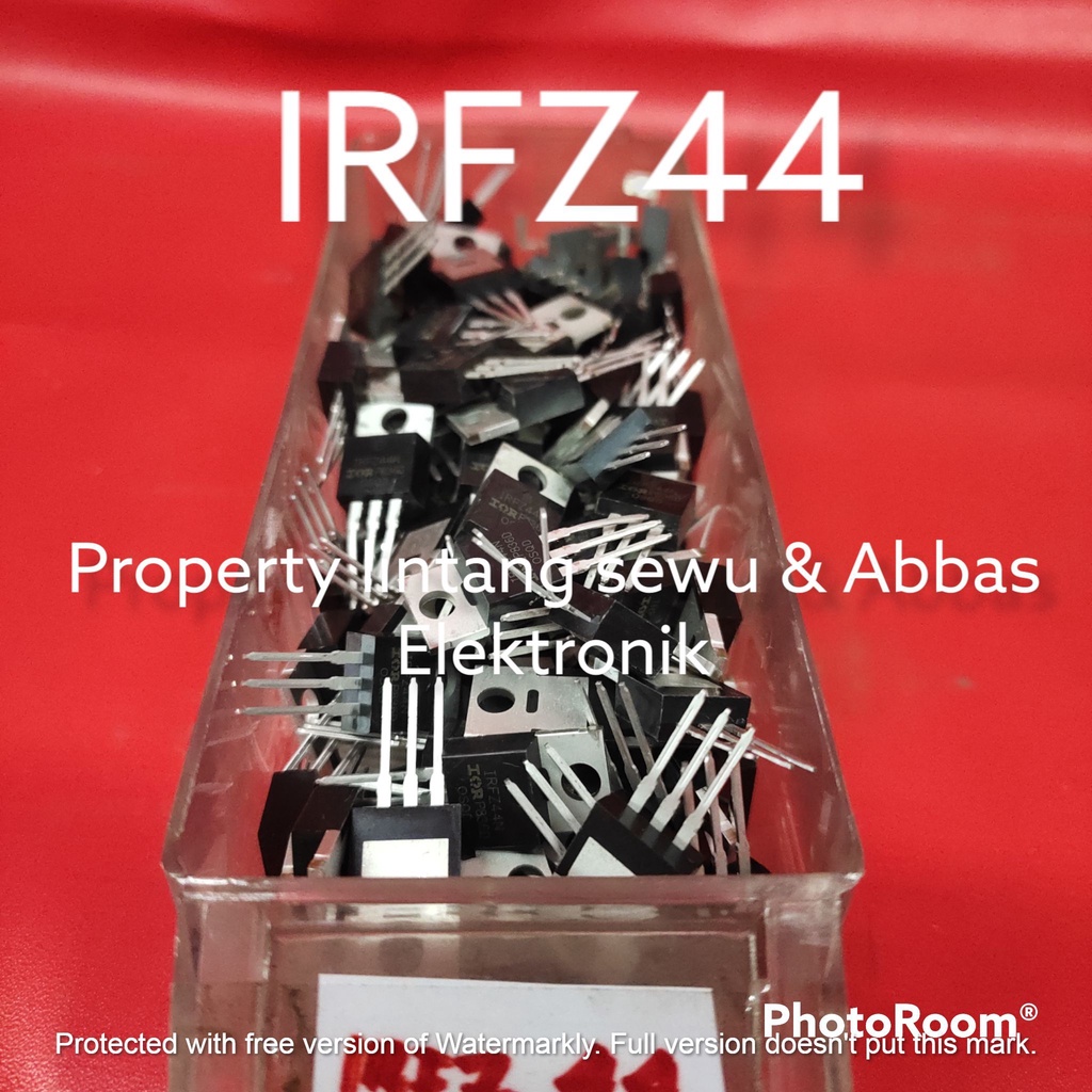 IRFZ44 TRANSISTOR FET MOSFET IRF Z44