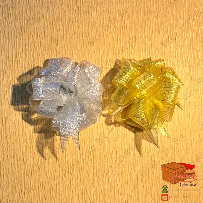 

PITA POM POM EMAS BESAR / POM PITA EMAS / PITA SILVER POM POM
