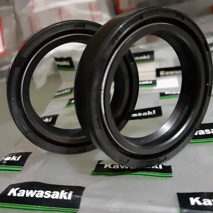 ASLI ORI : seal shock depan kawasaki KLX 150 1set