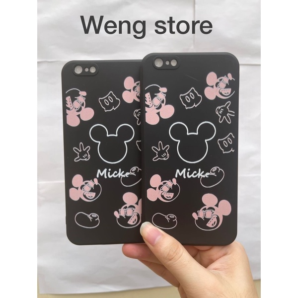 Mickey Case Edge For Iphone 6 7 8 6+ 7+ 8+ X XR 11 12 13 -Case Mickey