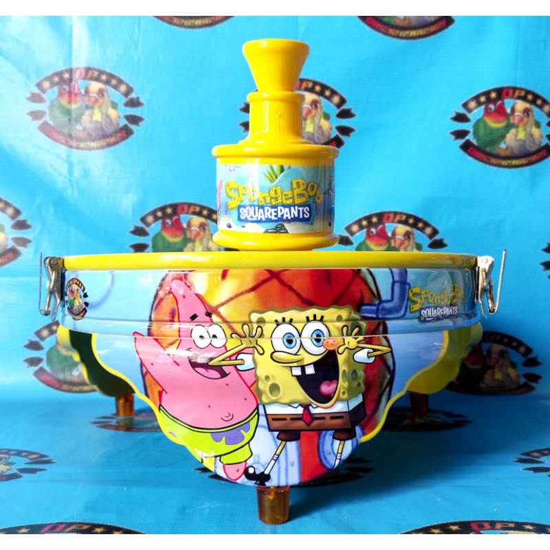 Aksesoris Sangkar Kandang Hewan Peliharaan Burung Lovebird Murah - Tebok Burung Lovebird Lb Love bir