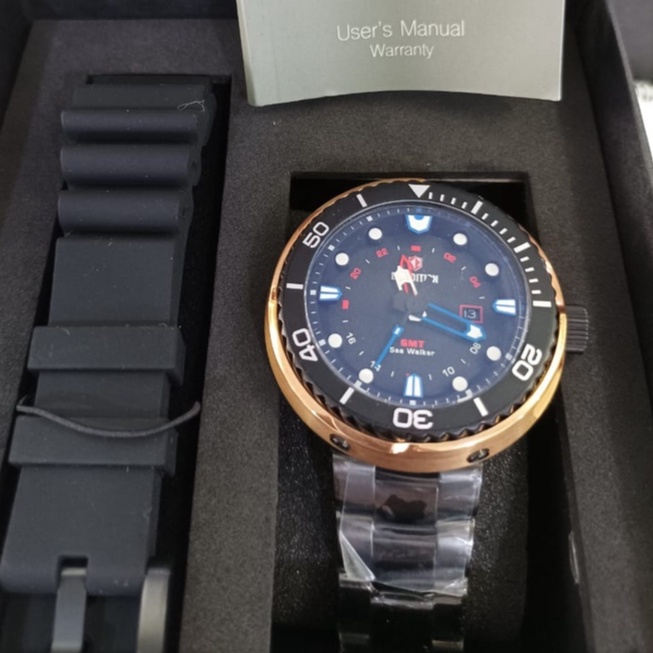JAM TANGAN PRIA EXPEDITION E 6727 M BLACK ROSEGOLD ORIGINAL