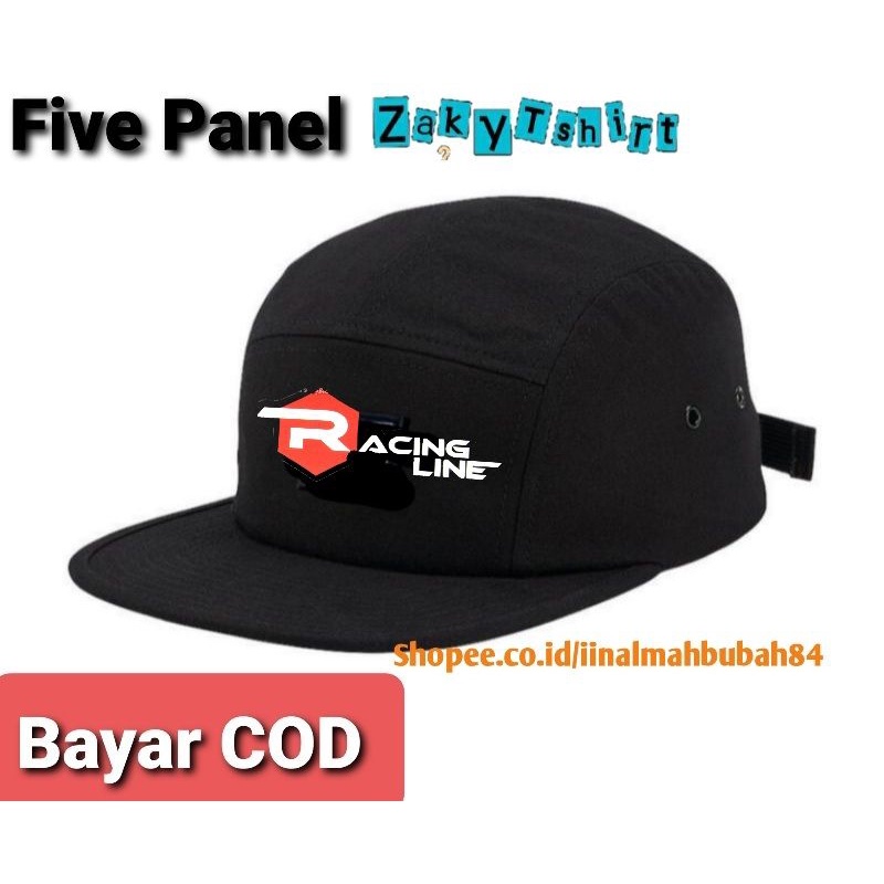 Topi Pria / Panel 5 / Hat Racing Line