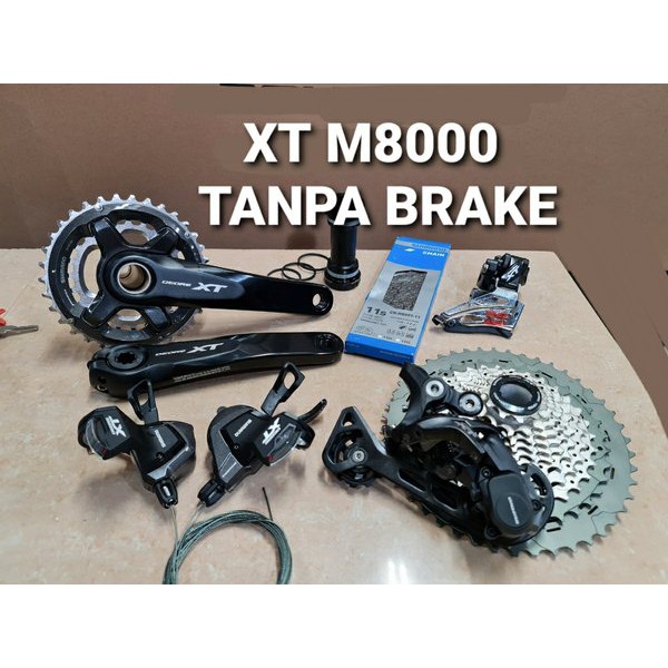 Groupset XT 2x11 Speed Terbaru