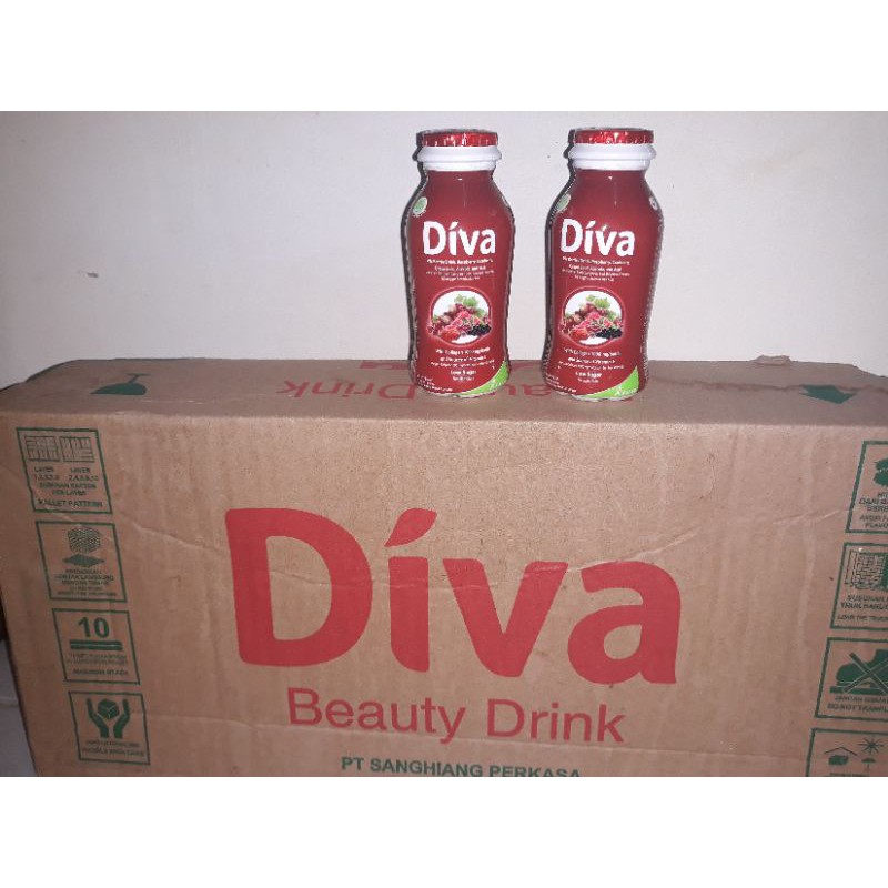 Jual TERMURAH... Diva Beauty Drink 85ml (Kolagen 1000mg/btl ) | Shopee ...