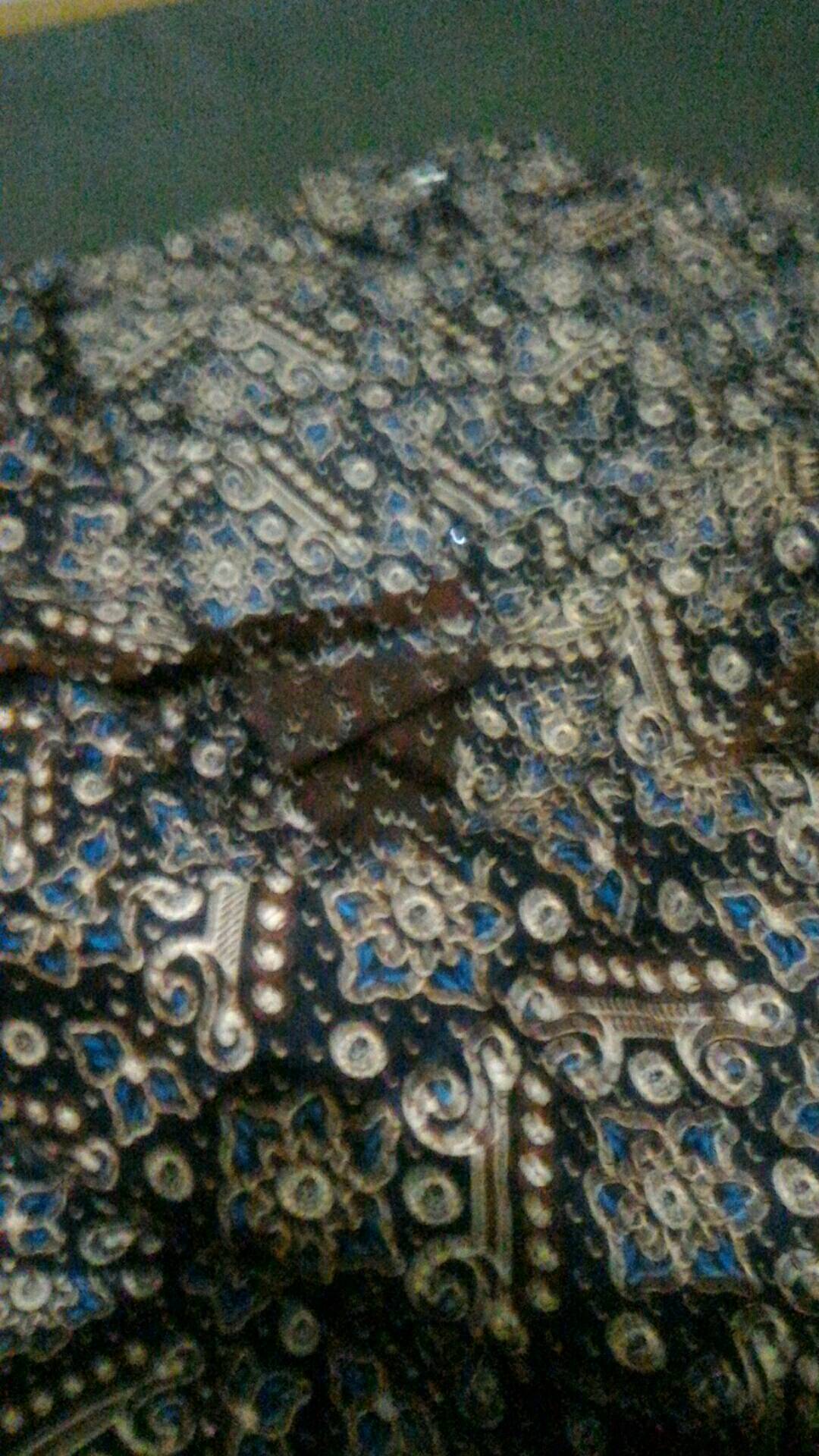 Couple Batik Keluarga Sarimbit Gamis Familly Set Hrb026 Sogan Lawasan Batik Putra Hadi