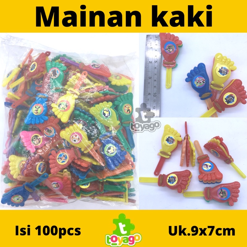 mainan kaki isi -+100pcs harga grosir