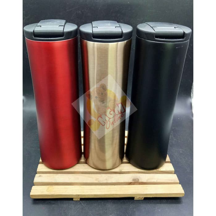 Stainless Tumbler kotak bawah 550ml - Tumbler panas dan dingin 2556