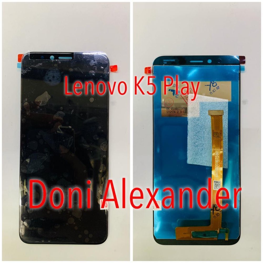 LCD TOUCHSCREEN LENOVO K5 PLAY COMPLETE ORIGINAL 1 SET